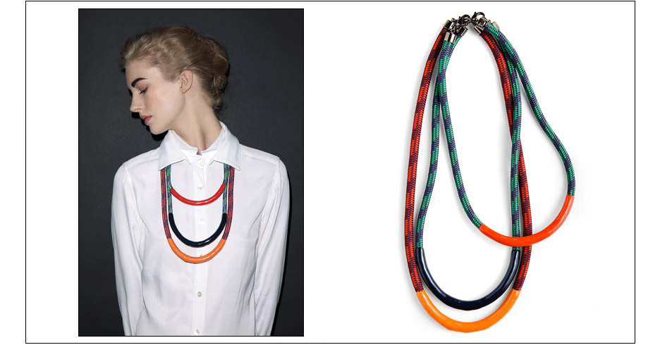  mcintosh strands / enamel coated rope with plated metal hooks 