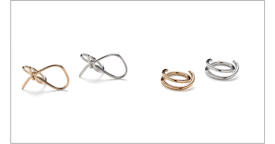  flint ring and charlie ring / plated brass   shop  