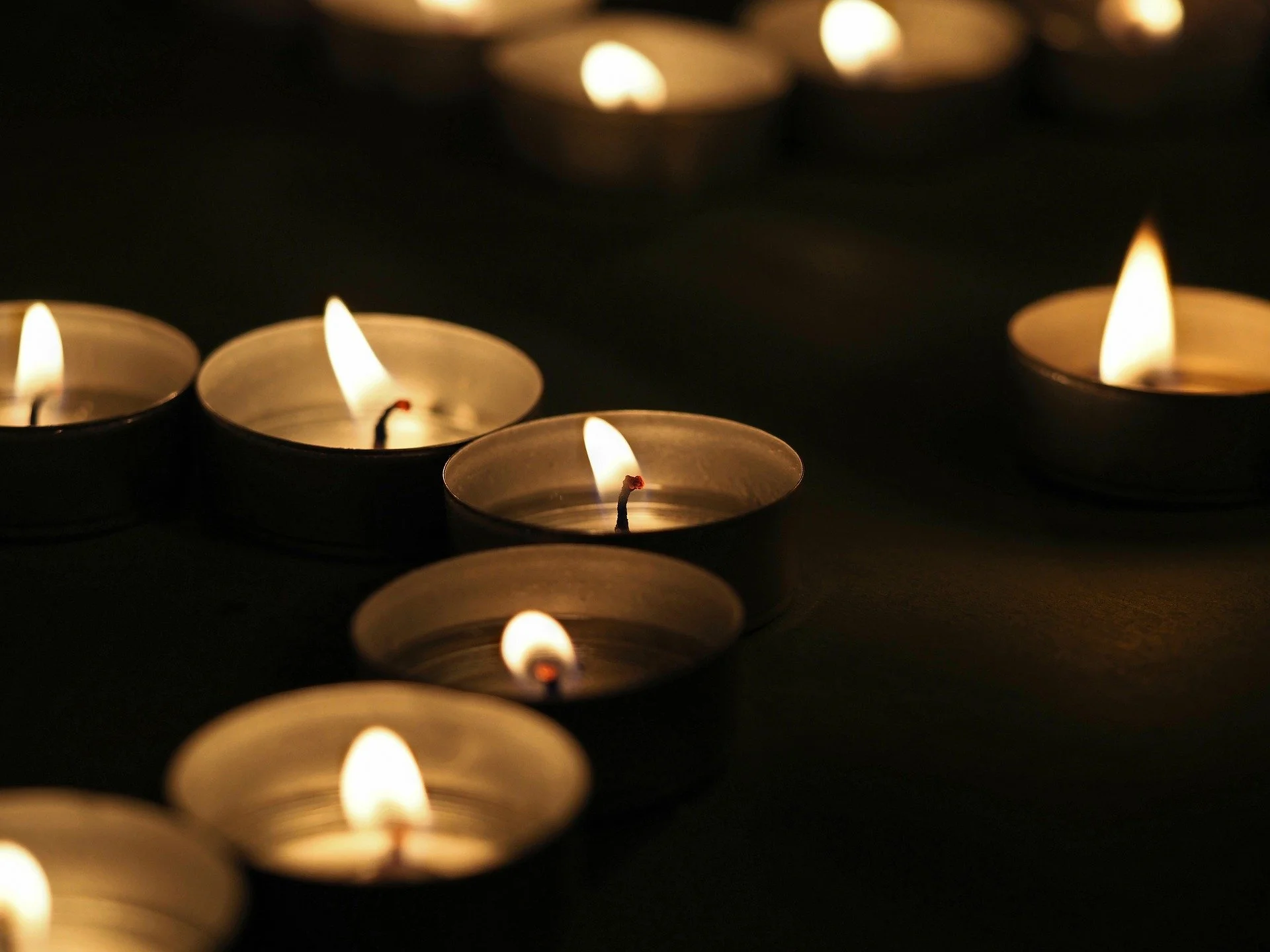 candles for grief, light in the darkness