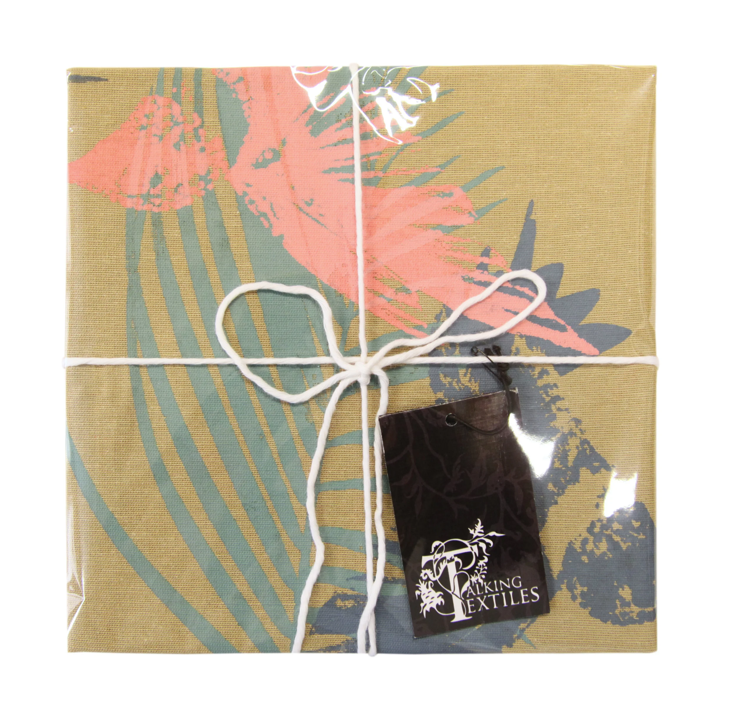 Hummingbirds Khaki Tea Towel.jpg