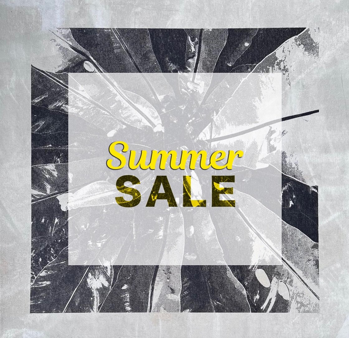 Summer Sale is here! ☀️ Enjoy special deals on digital prints &amp; products inspired by local patterns, culture, and craft. Shop now on our website!

Tropical Leaves 1 (original artwork) is $50

#summersale #discount #bestdeal #discount