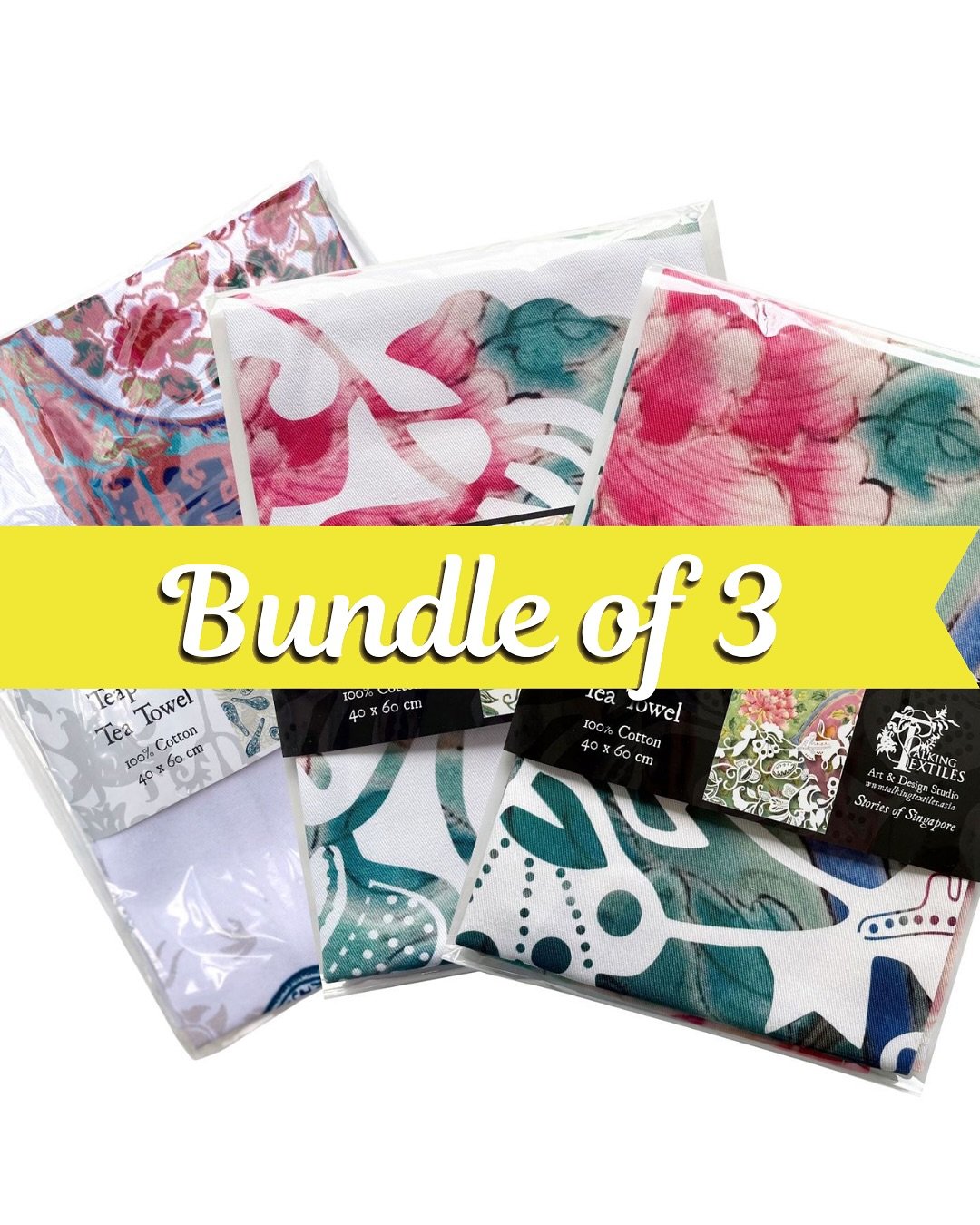 Just launched: our tea towel bundle deal! 🍵 Get 3 for only $54 (was $75)&mdash;practical, stylish, and inspired by Singapore&rsquo;s vibrant design. Limited time only! ✨

#summersale #discount #bestdeal #teatowel #souvenir #gift #travel