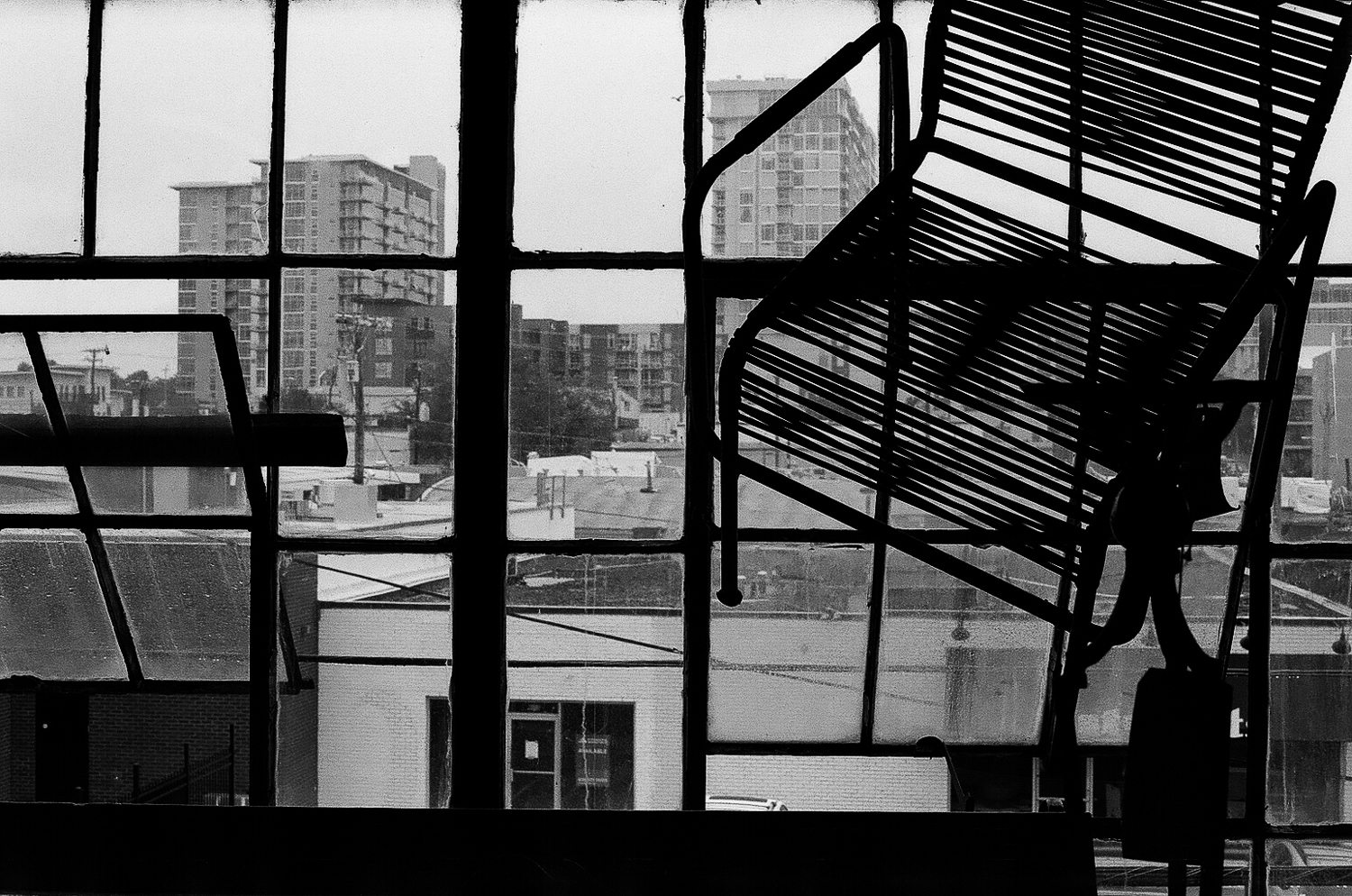 From inside the antique store, looking over Nashville (film).