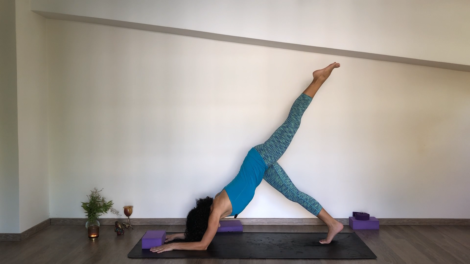 Dolphin Pose Variation
