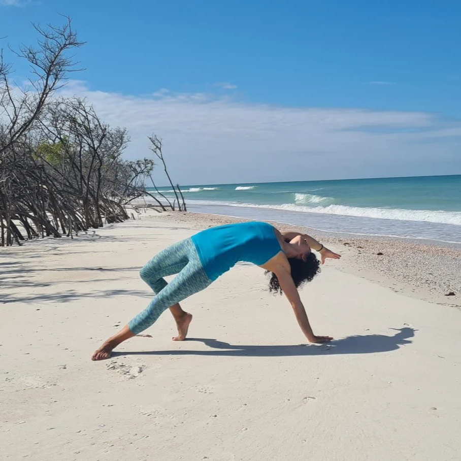 Wild Thing Pose in Caladesi, FL