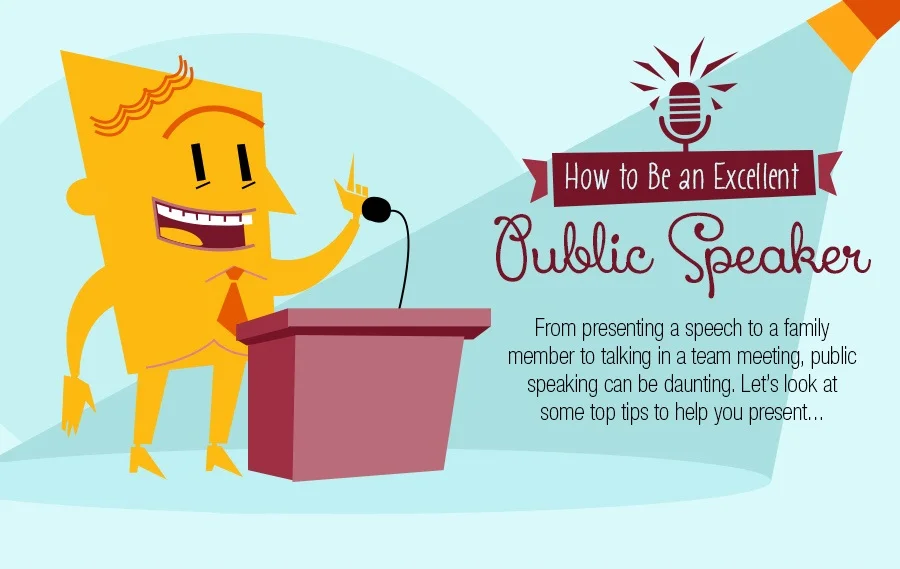 Infographic: How to be an Excellent Public Speaker