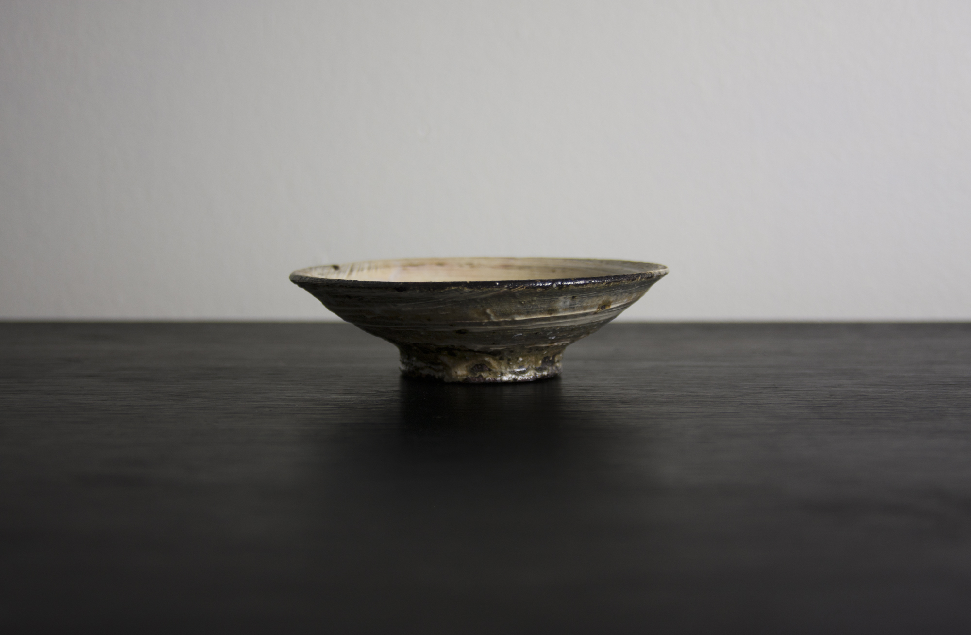 Hakeme Small Round Plate by Atsushi Ogata