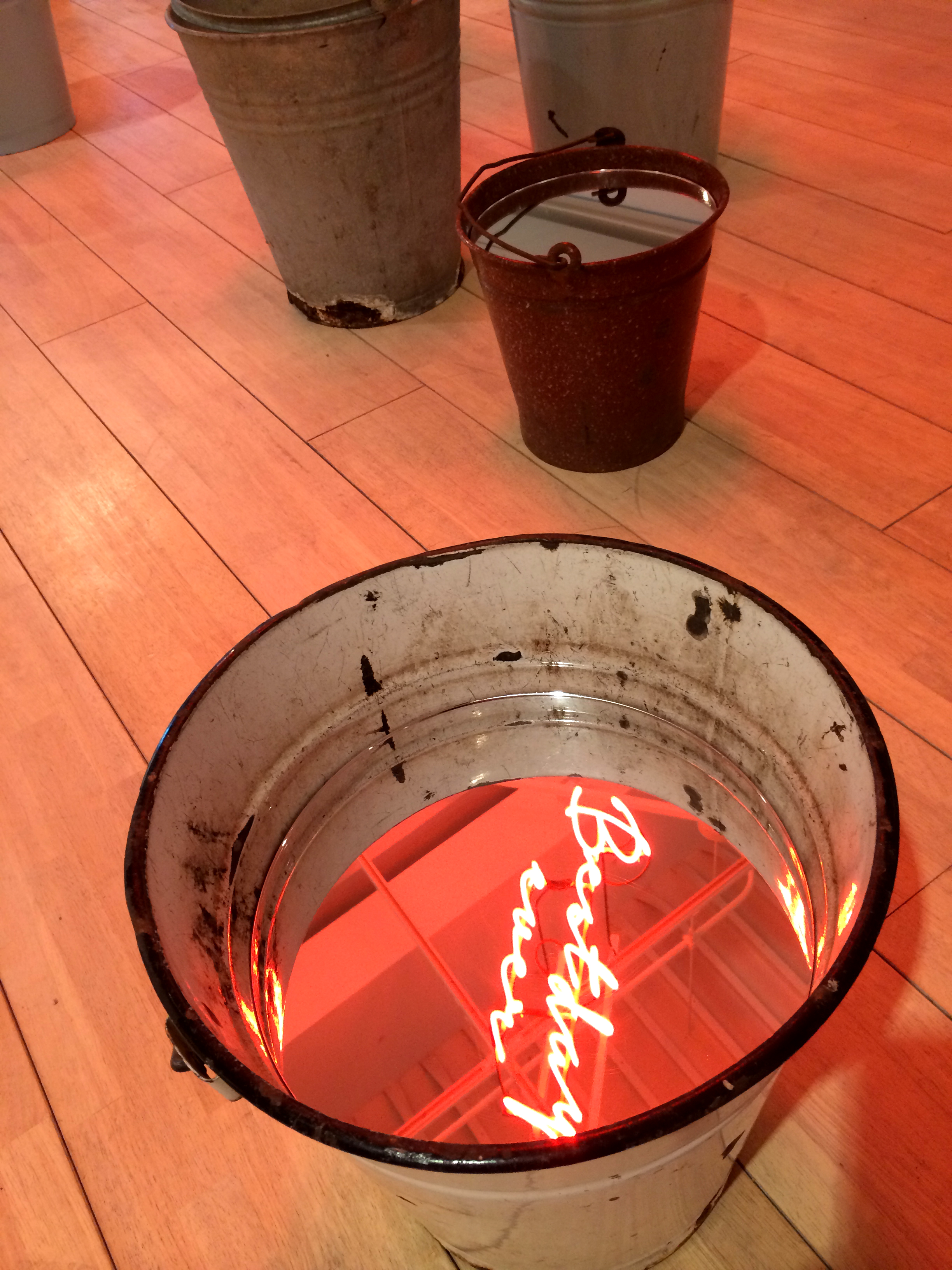 At Pola gallery in Ginza