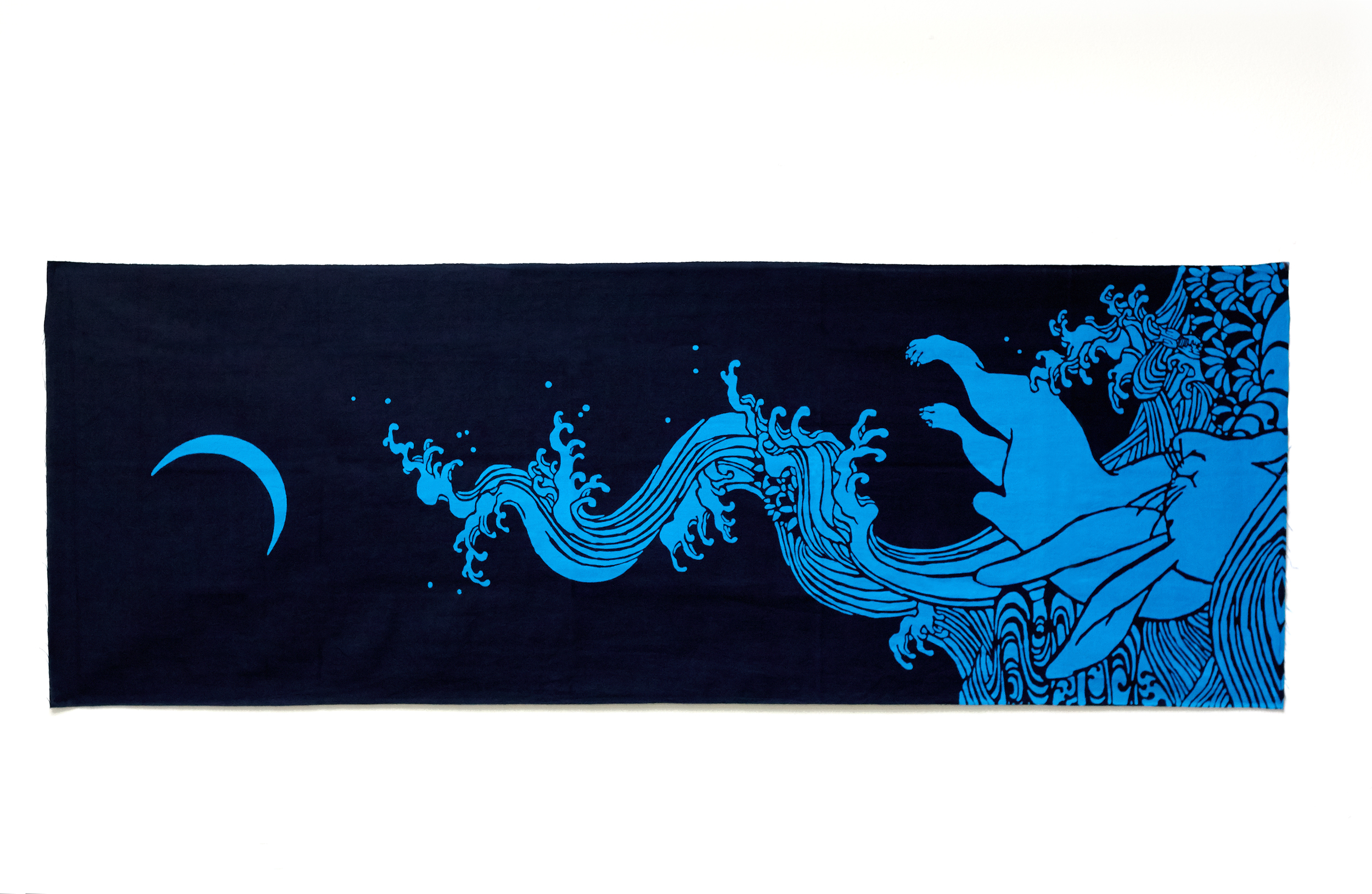12.Rabbit Falls From a Crescent Moon