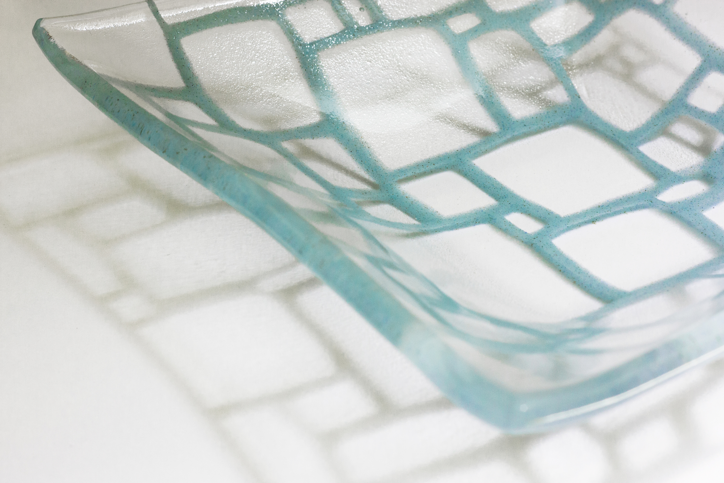 Large Square Plate by Saburo