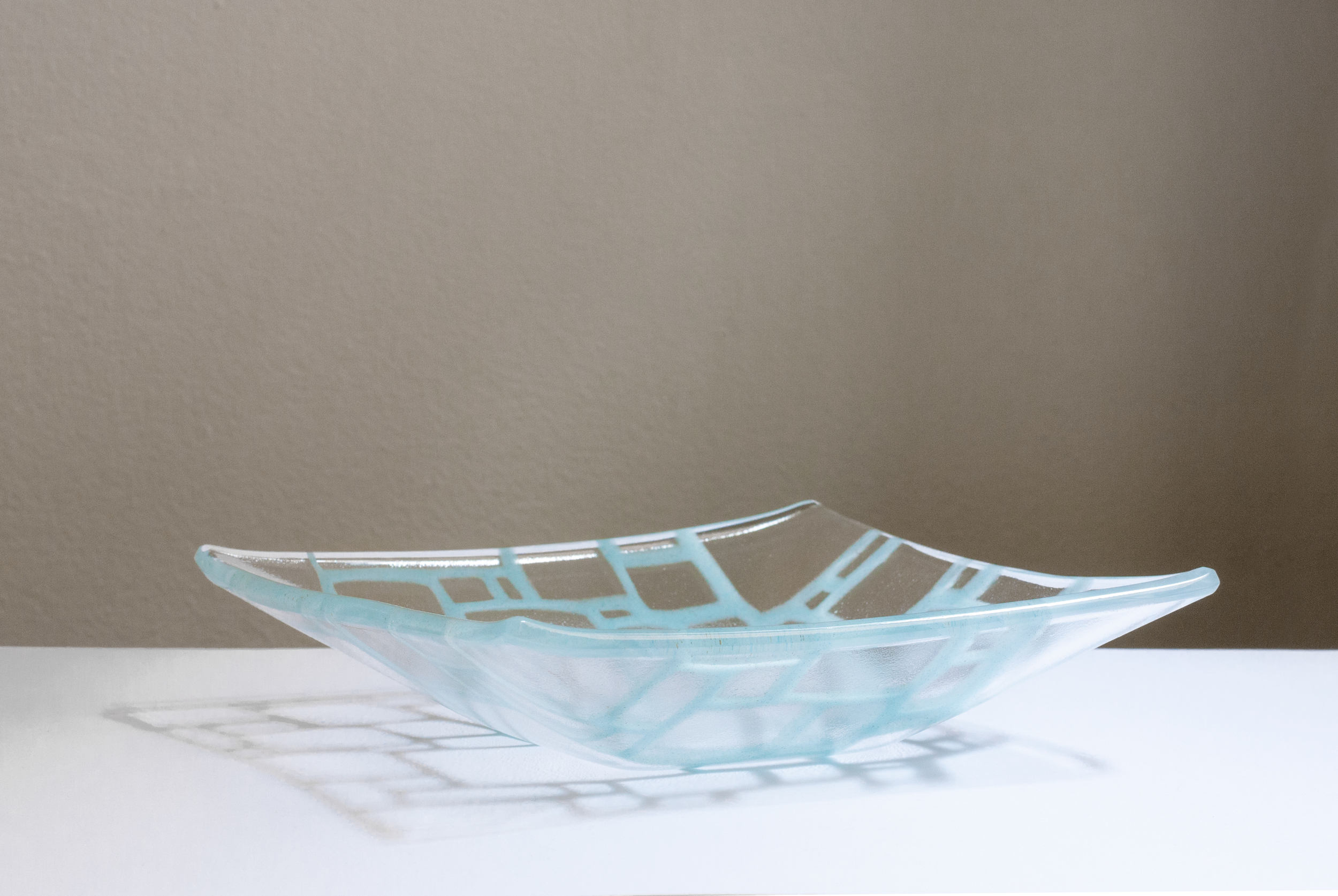 Large Square Plate by Saburo