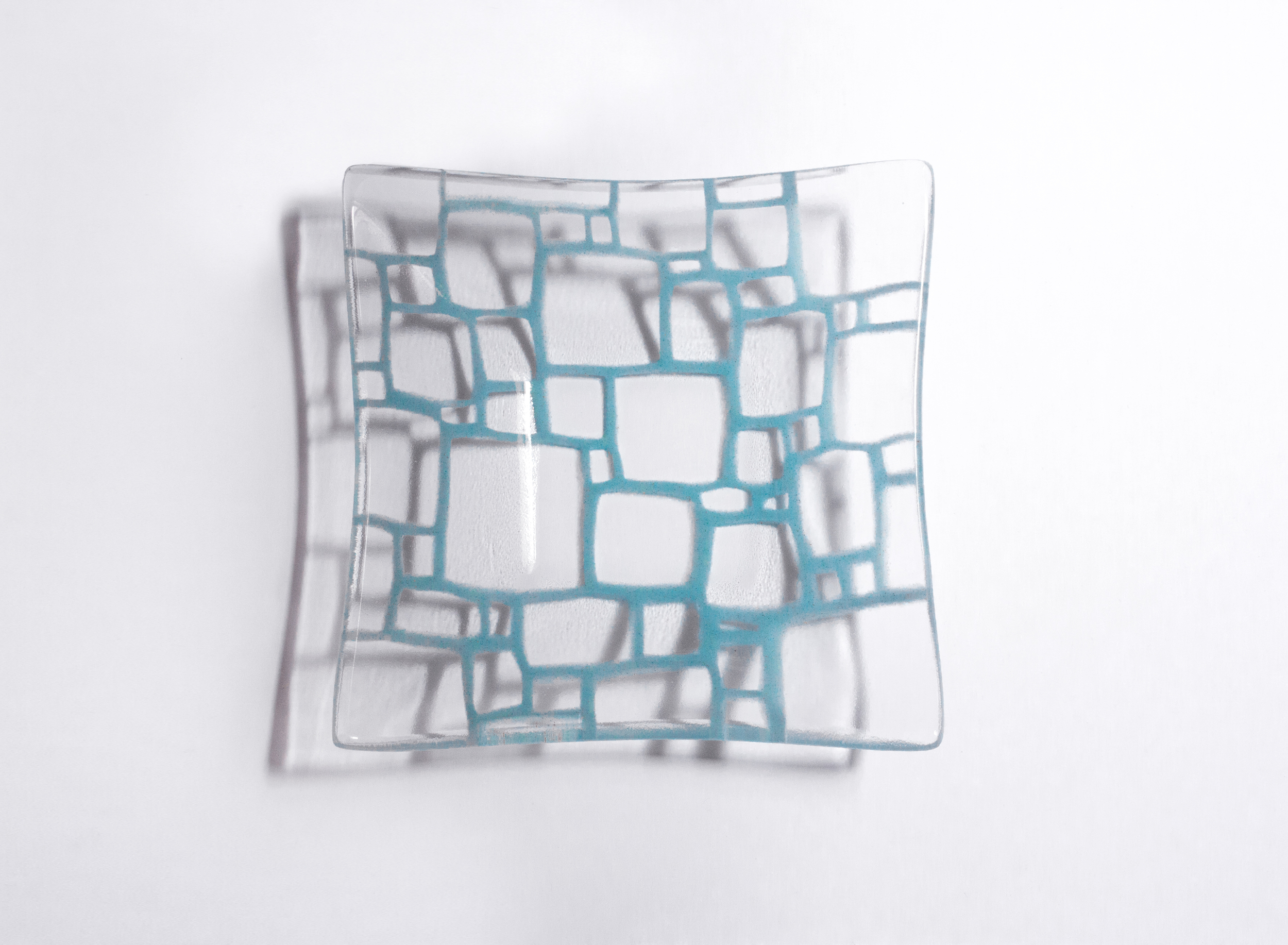 Large Square Plate by Saburo