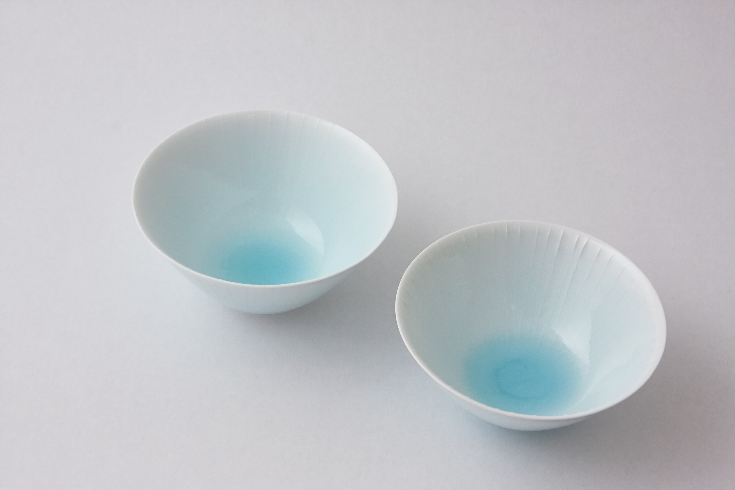 Light Blue Tea Cup by Kotaro Ikura