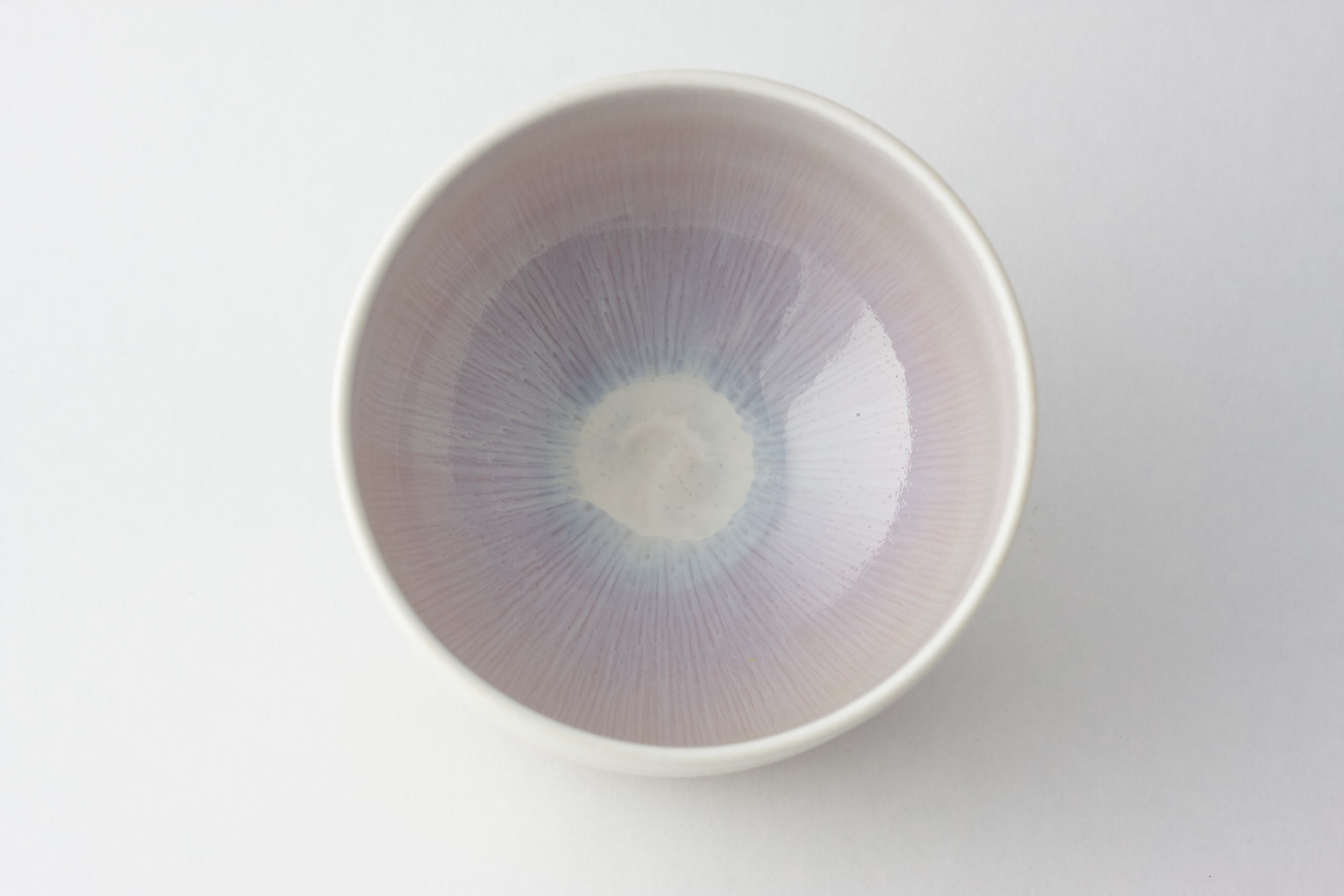 Tea Bowl (Light Blue) by Masako Niimi
