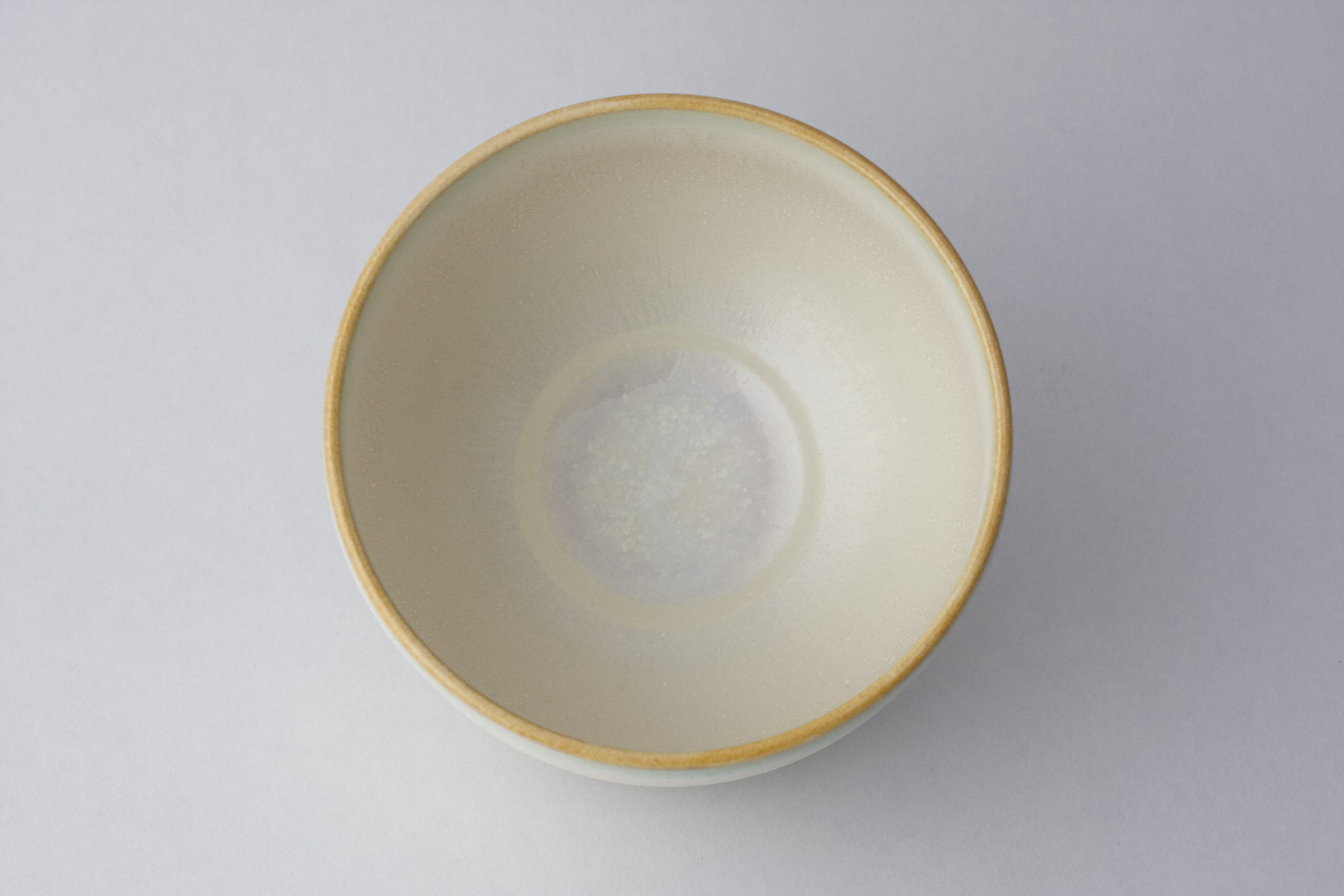 Tea Bowl (Matte Green) by Masako Niimi