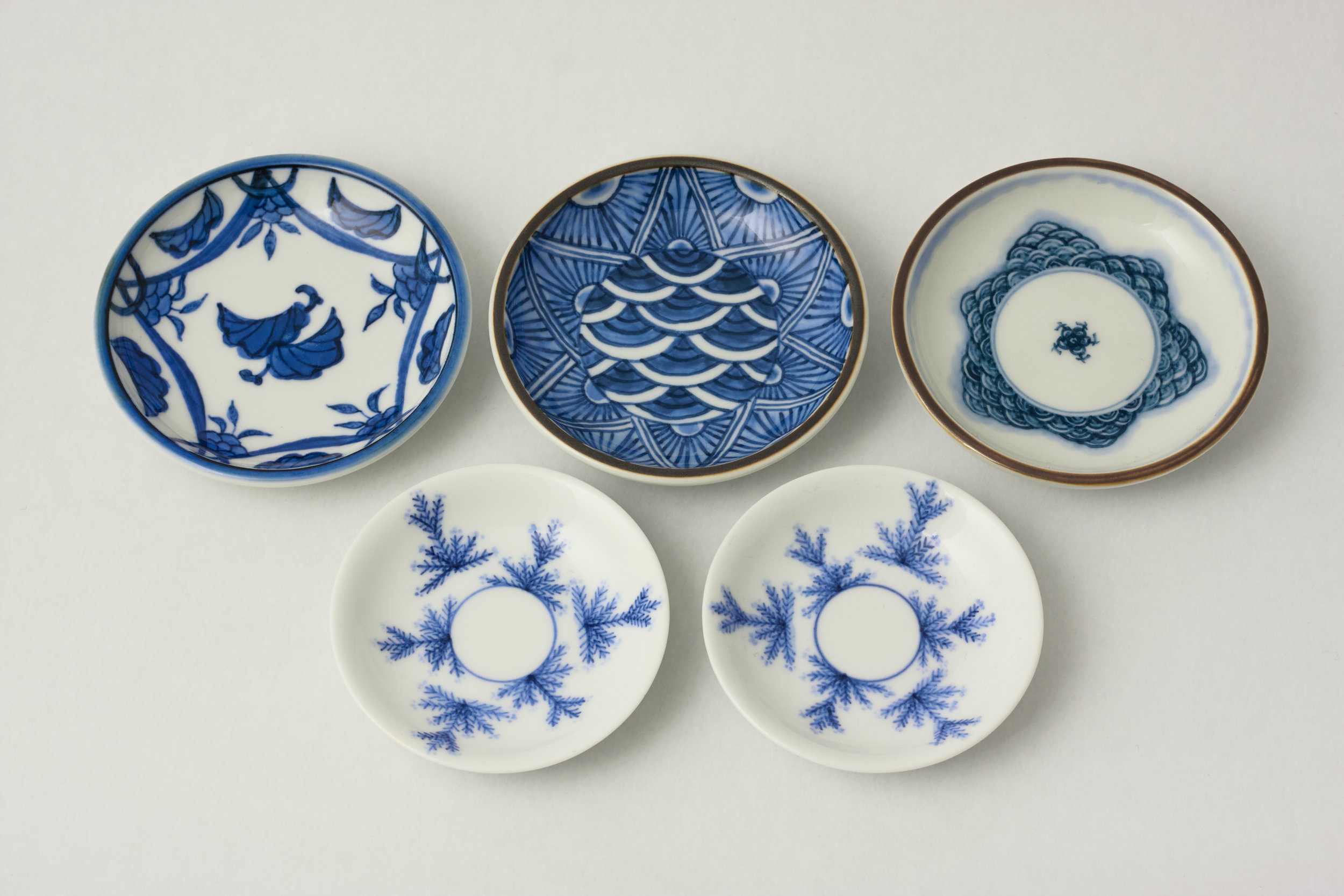 5 mini dishes by Tsukasa Momota