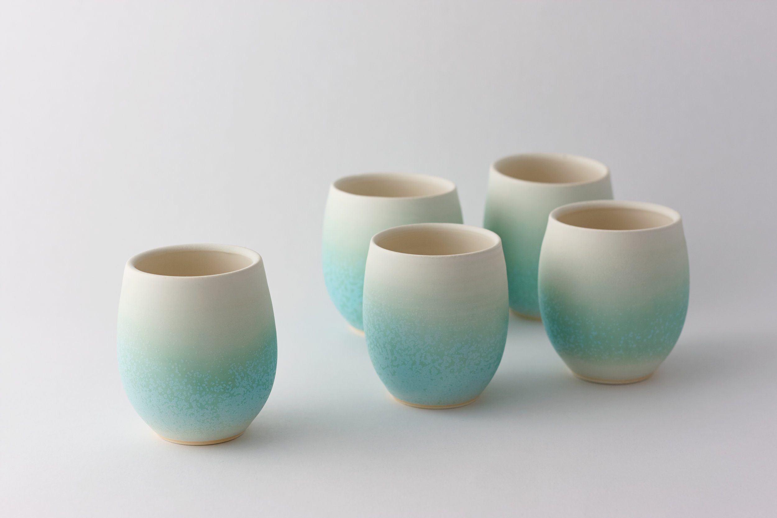 Ice Green Cup by Ryuji Iwasaki
