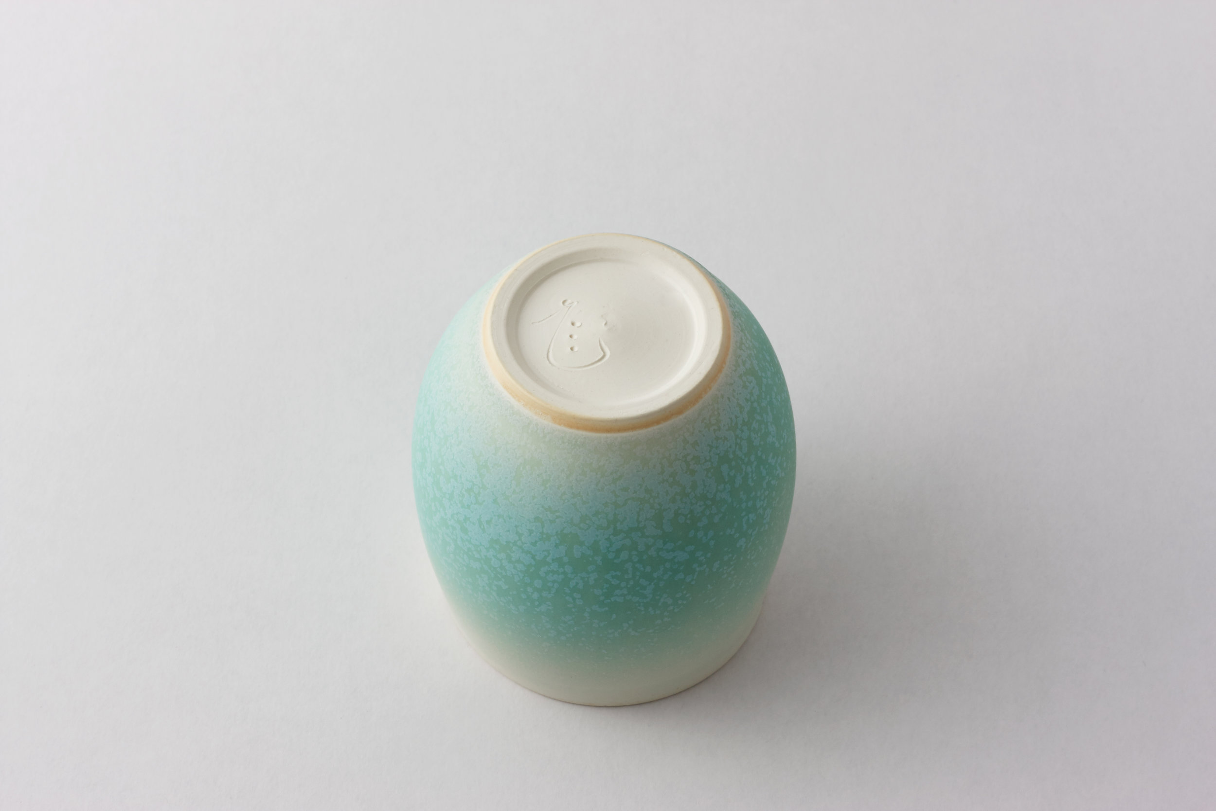 Ice Green Cup by Ryuji Iwasaki
