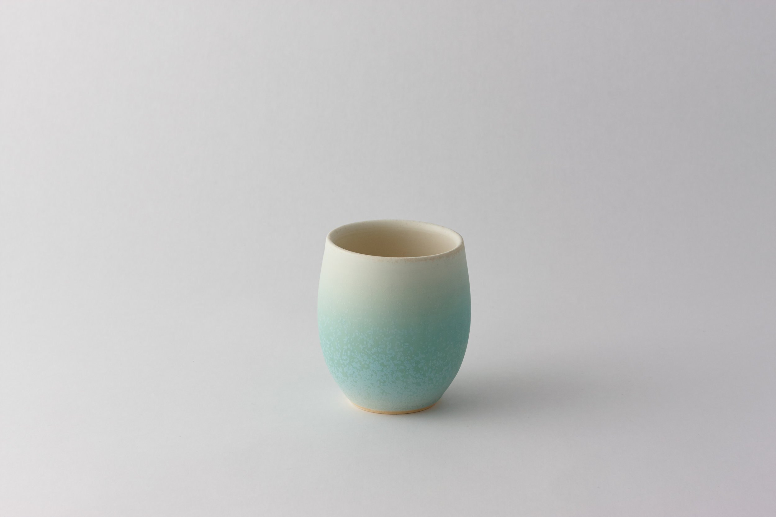 Ice Green Cup by Ryuji Iwasaki