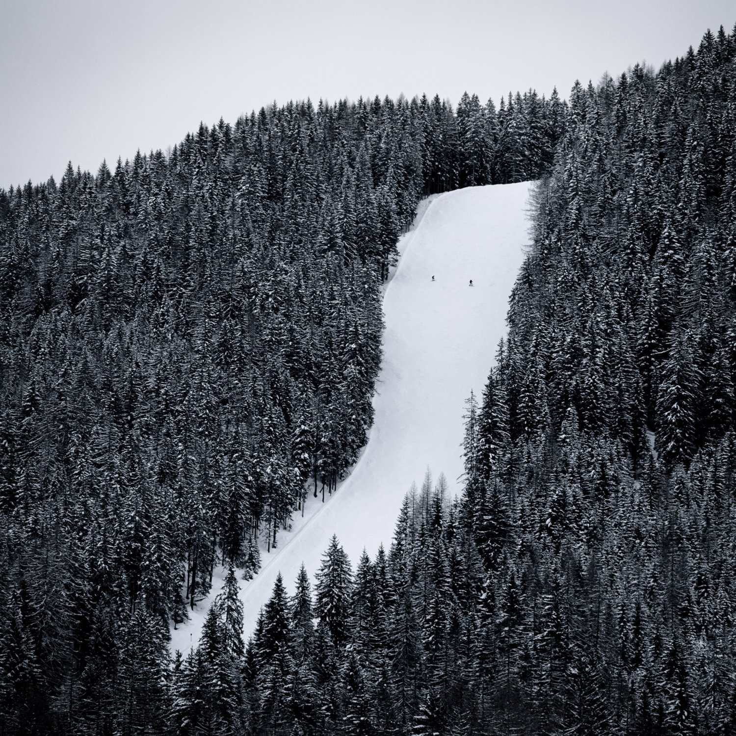 Two Skiers on a Steep Slope.jpg