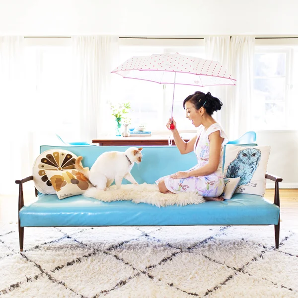 ban.do "rain or shine" umbrella social media feature. 