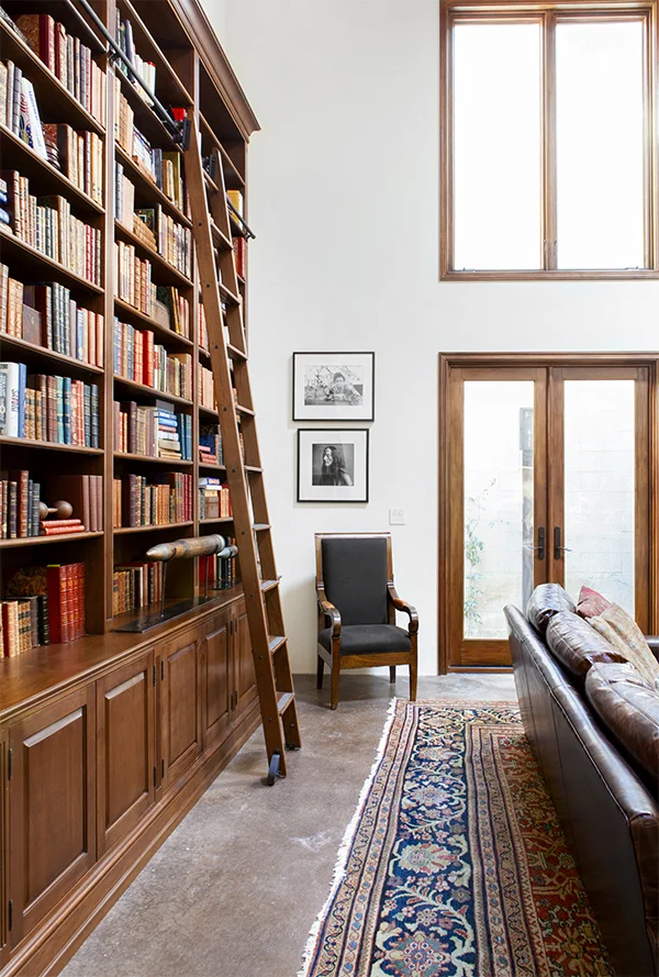 Venice Loft living room. Interior design by Schuyler Samperton.
