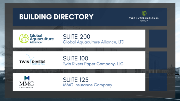 Two International Group Digital Building Directory