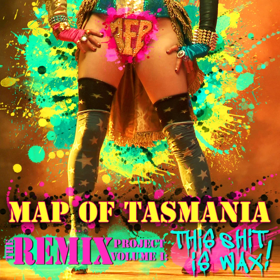 Amanda Palmer - Map of Tasmania single cover. Produced for Amanda Palmer. 2011 Video Capture: Michael Pope