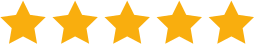 Five gold stars in a row.