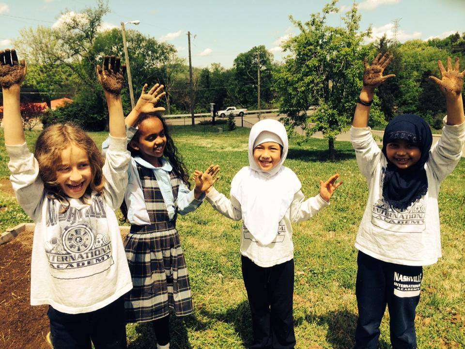 Happy young gardeners :)