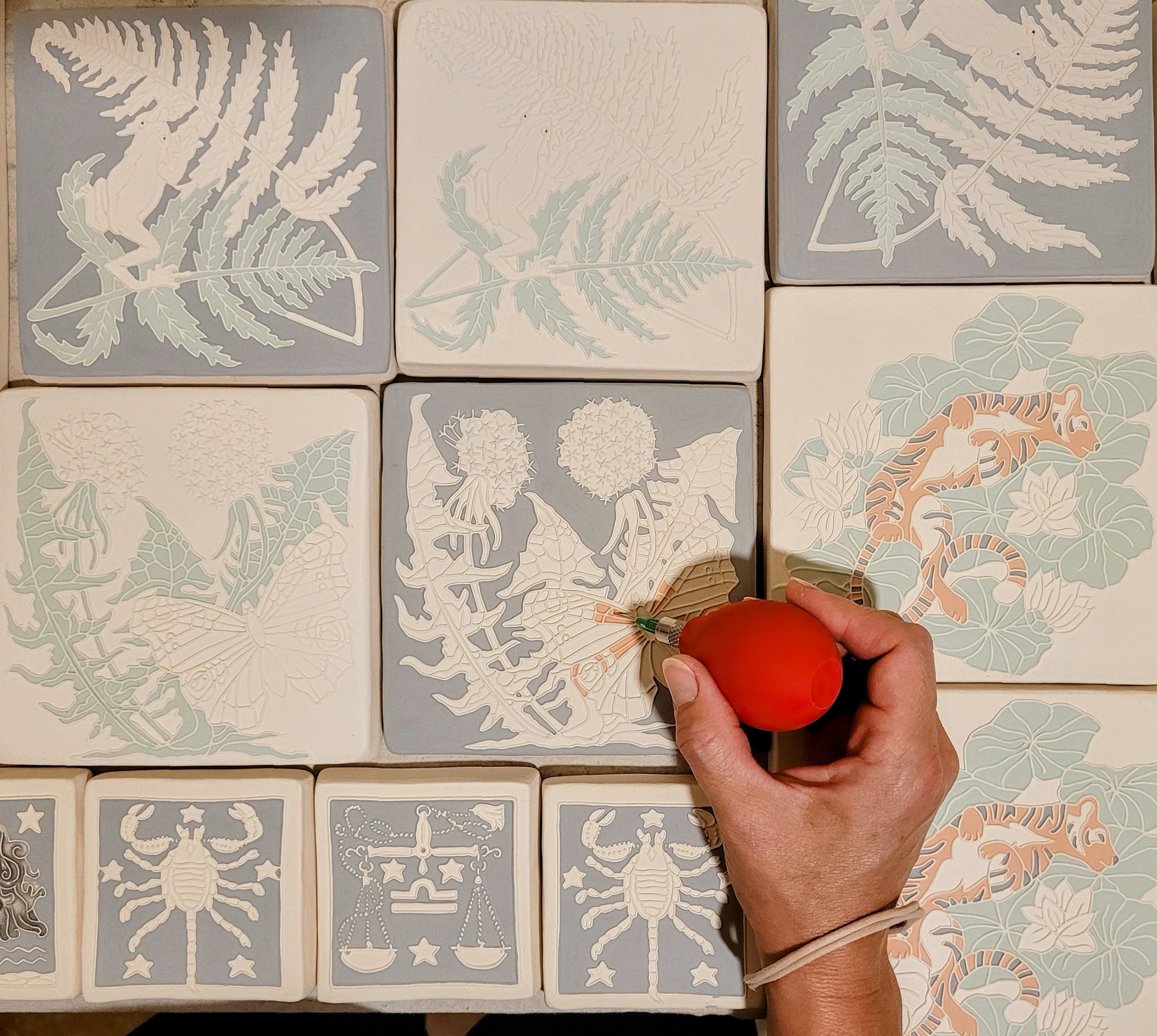 Monday Evening Tile Making - Beginner (Jan-Mar)