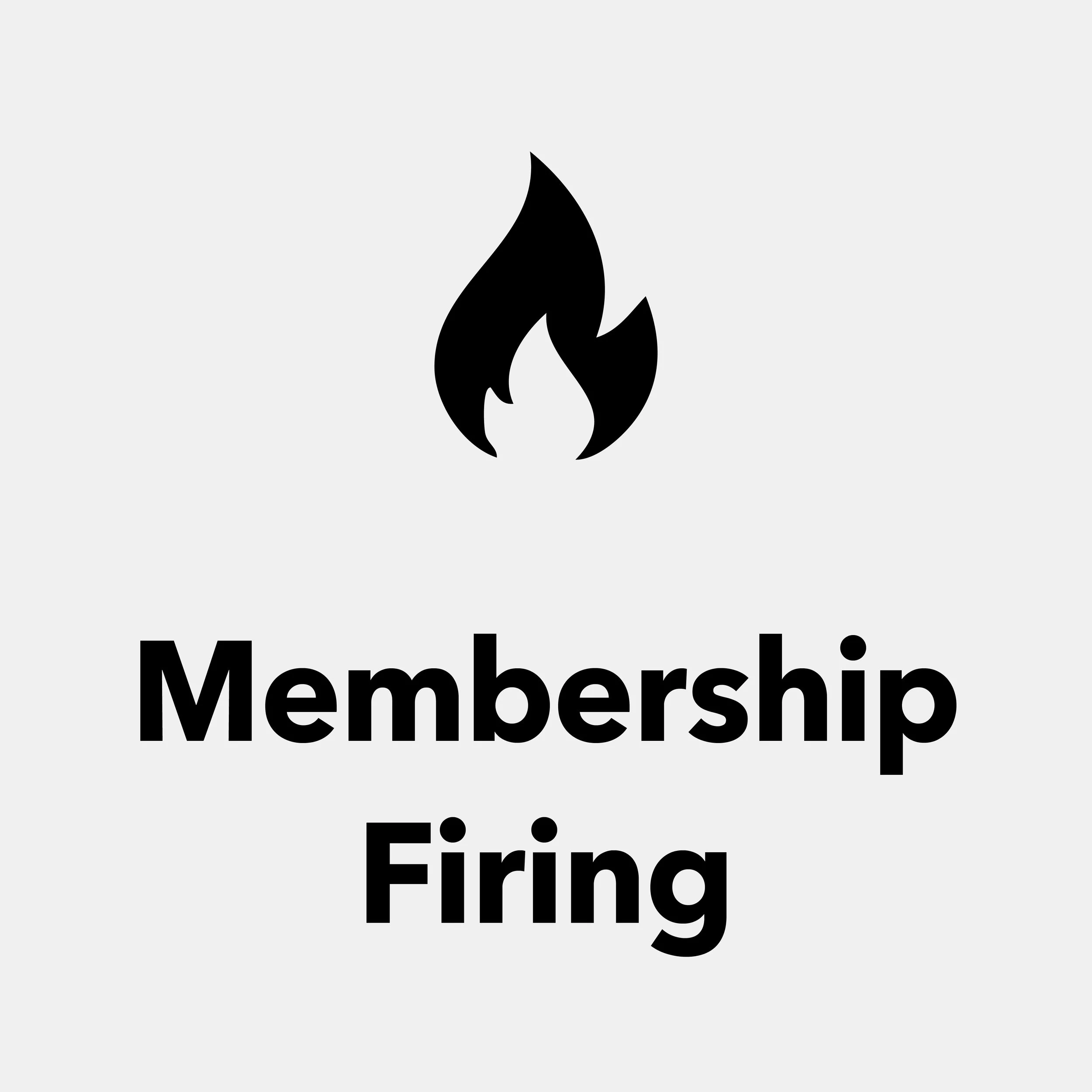 Firing Membership - Recurring