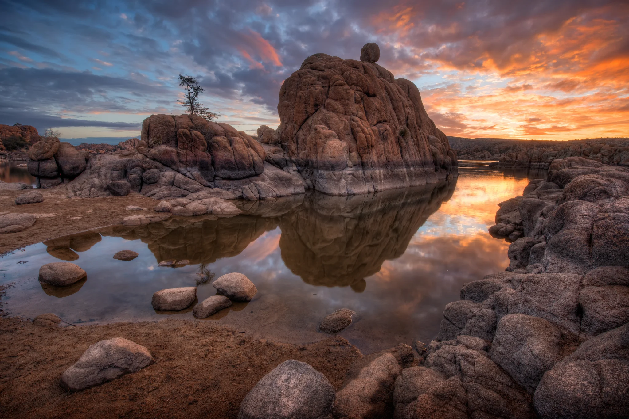  Watson Lake at Sunrise