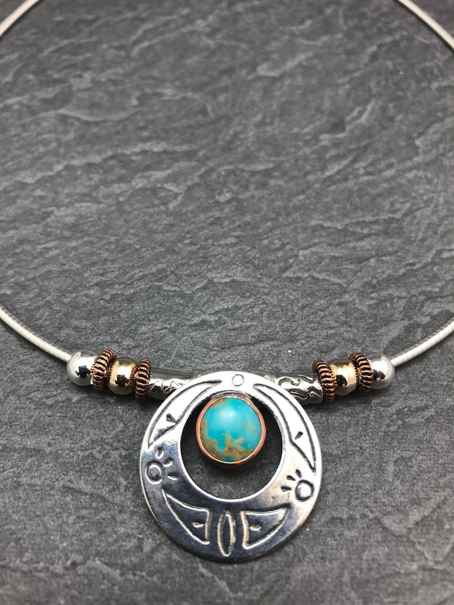Rising-Moon-Necklace-Custom-Jewelry-Kingmen-Turquoise-Coral-Rainbow-Calsilica-Mother-of-Pearl.jpg