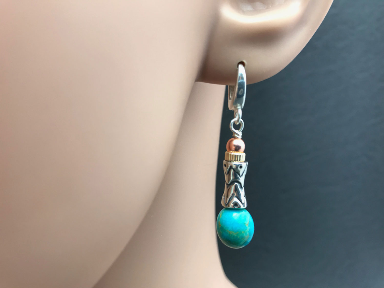 DIY BOHO Earrings Tutorial | Blue Apatite Beaded Jewelry Design | Handmade  Earring Easy Jewellery Making Idea : r/Beading