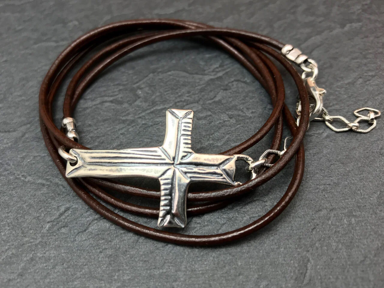 Cross Wrap Bracelet