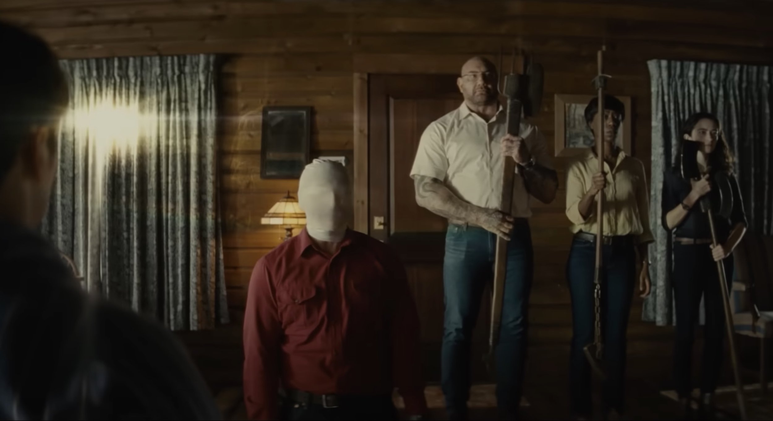 Knock at the Cabin - Official Trailer (2023) Dave Bautista, M. Night  Shyamalan 