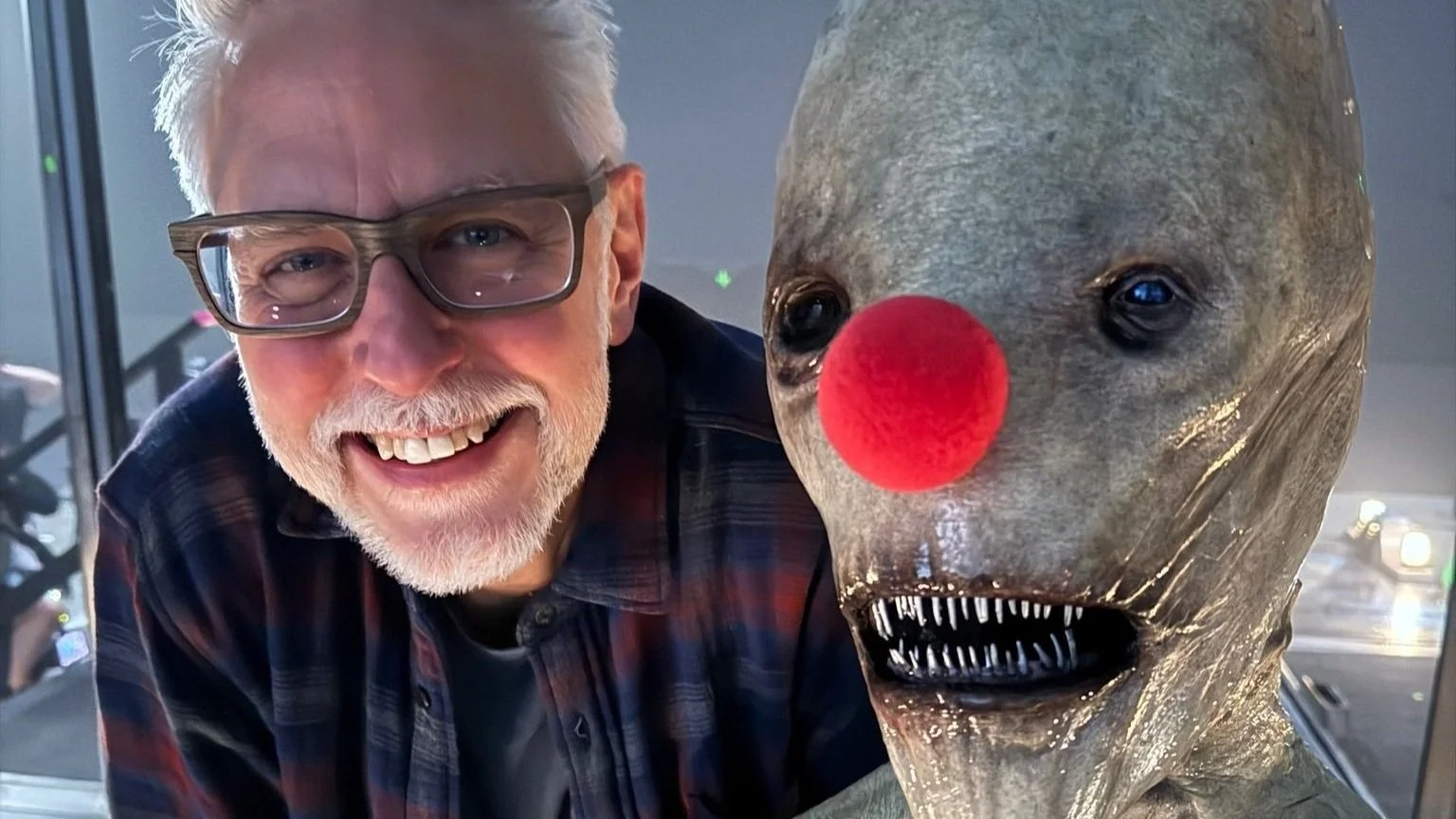 James Gunn reveals the origins and some BTS photos of his favorite superman character Mr. Handsome