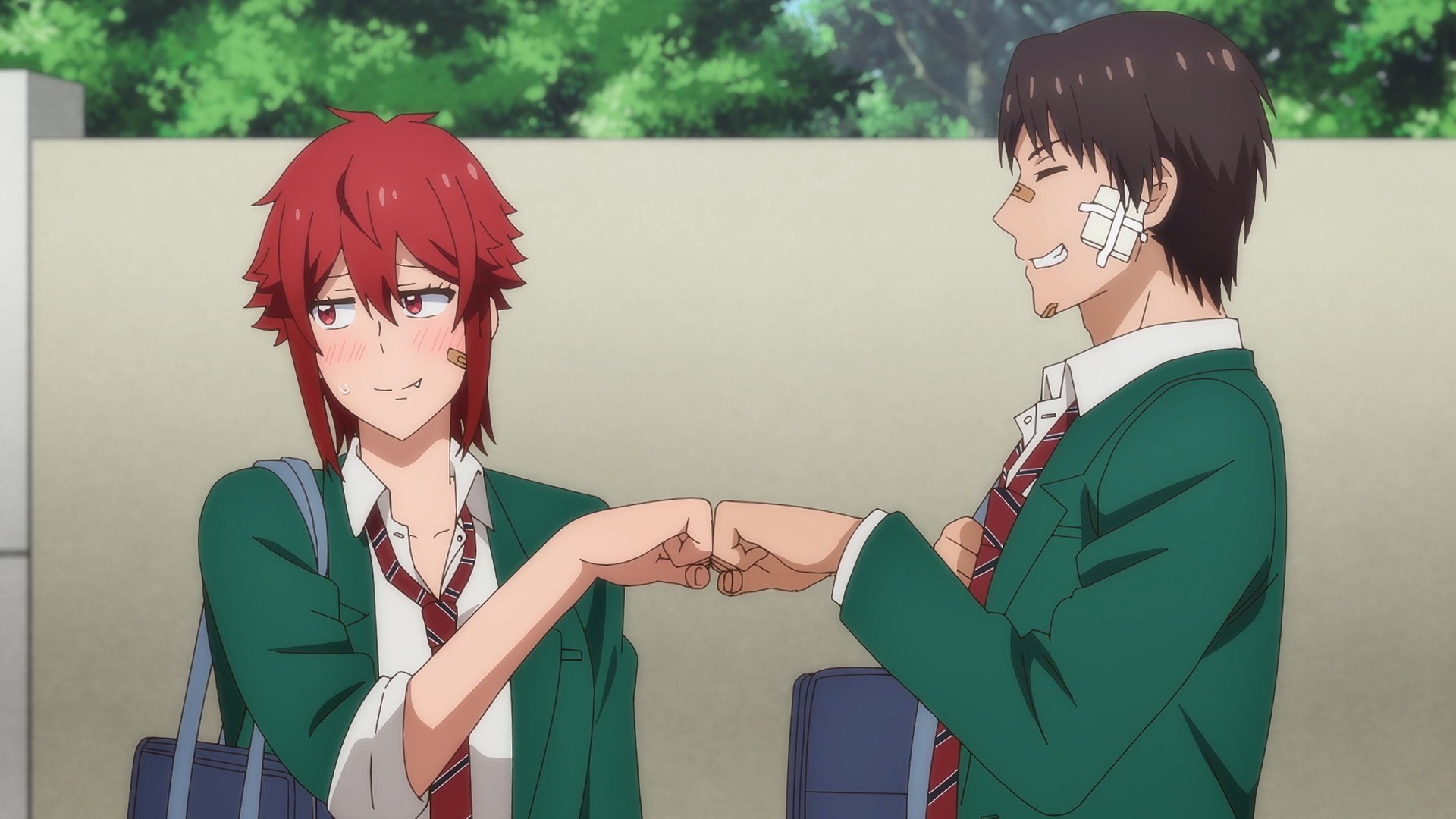 Tomo-chan is a girl] She's the voice of Carol both in english and