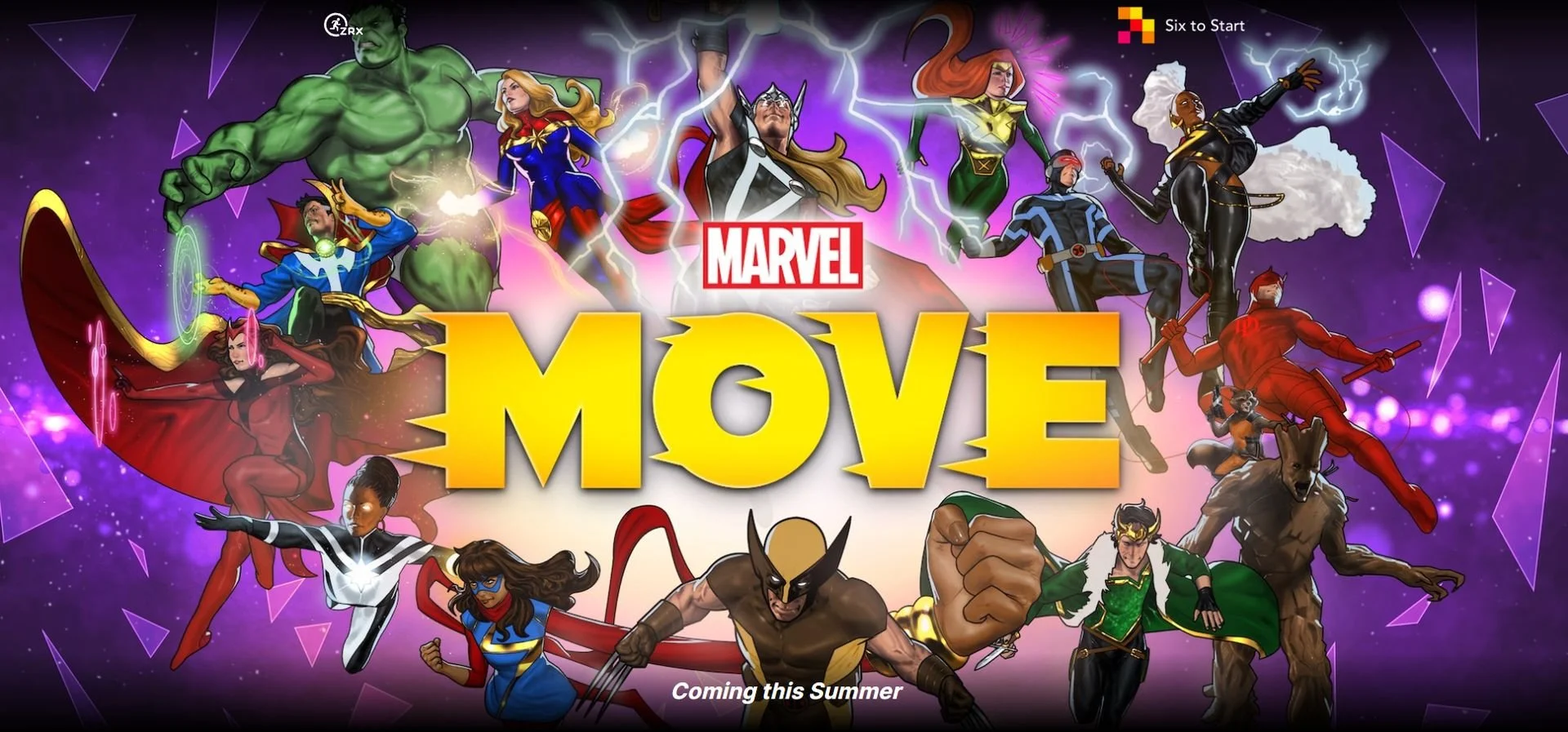 Get fit with Earth’s Mightiest Heroes in the upcoming MARVEL MOVE app