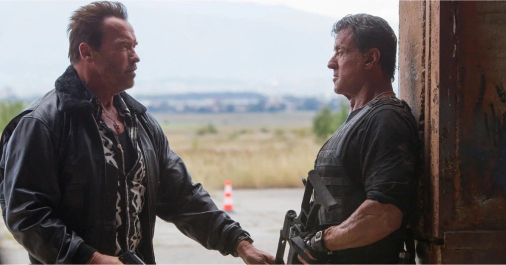 Arnold Schwarzenegger talks about the height of his feud with Sylvester Stallone and what brought them together as friends
