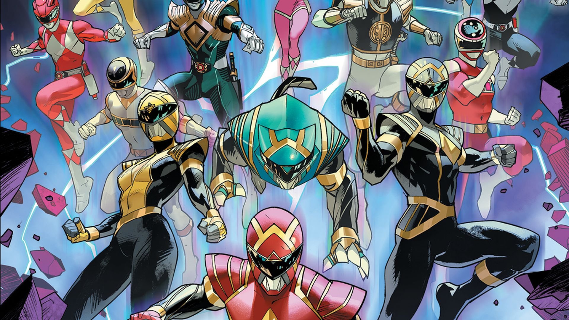 Guest artists announced for MIGHTY MORPHIN POWER RANGERS # 100