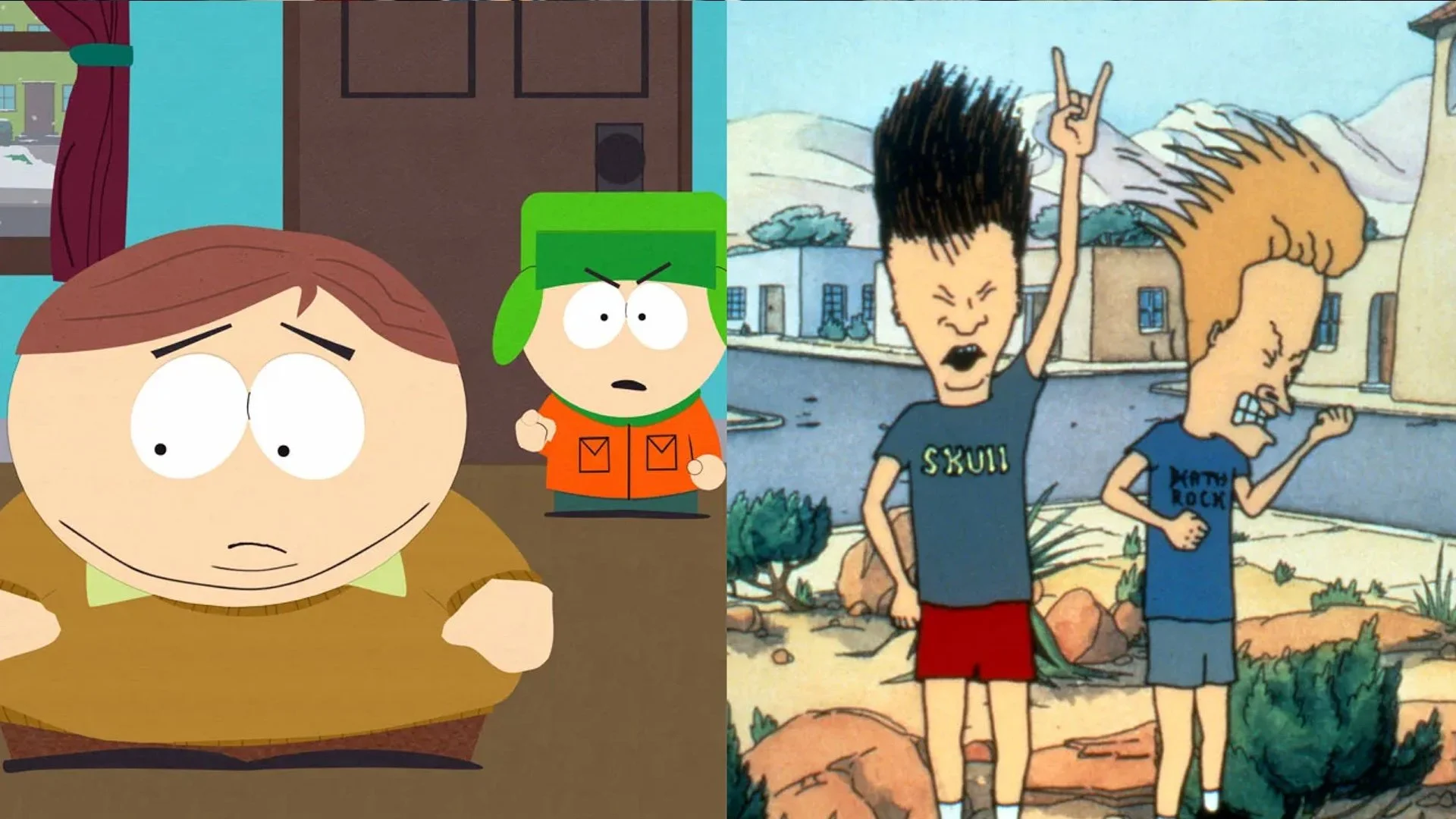 The creators of South Park and Beavis & Butt-head reveal that they have almost made a crossover