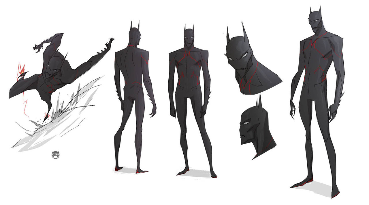 Radical BATMAN BEYOND Character Designs from Kizer Stone — GeekTyrant
