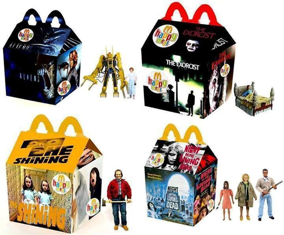 Horror Movie Themed McDonald's Happy Meals — GeekTyrant