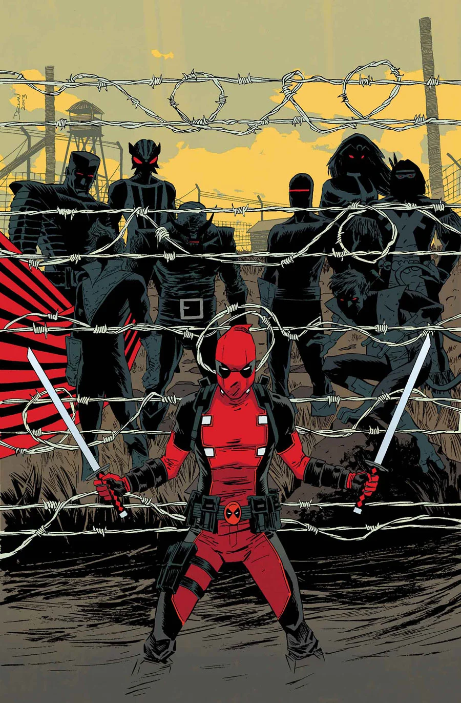 Deadpool by Declan Shalvey | Via XombieDirge