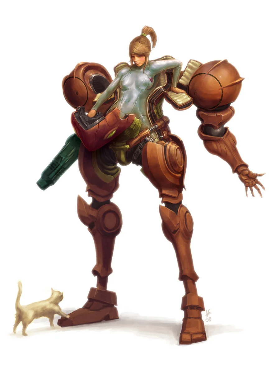 Samus Aran by Sundragon83