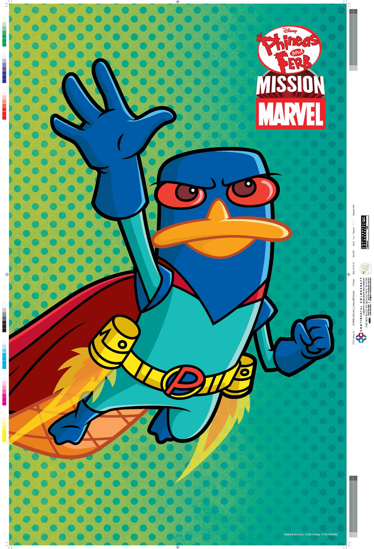 Phineas And Ferb Mission Marvel 3 Promo Posters — Geektyrant
