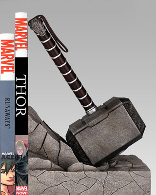 Thor Hammer Bookend