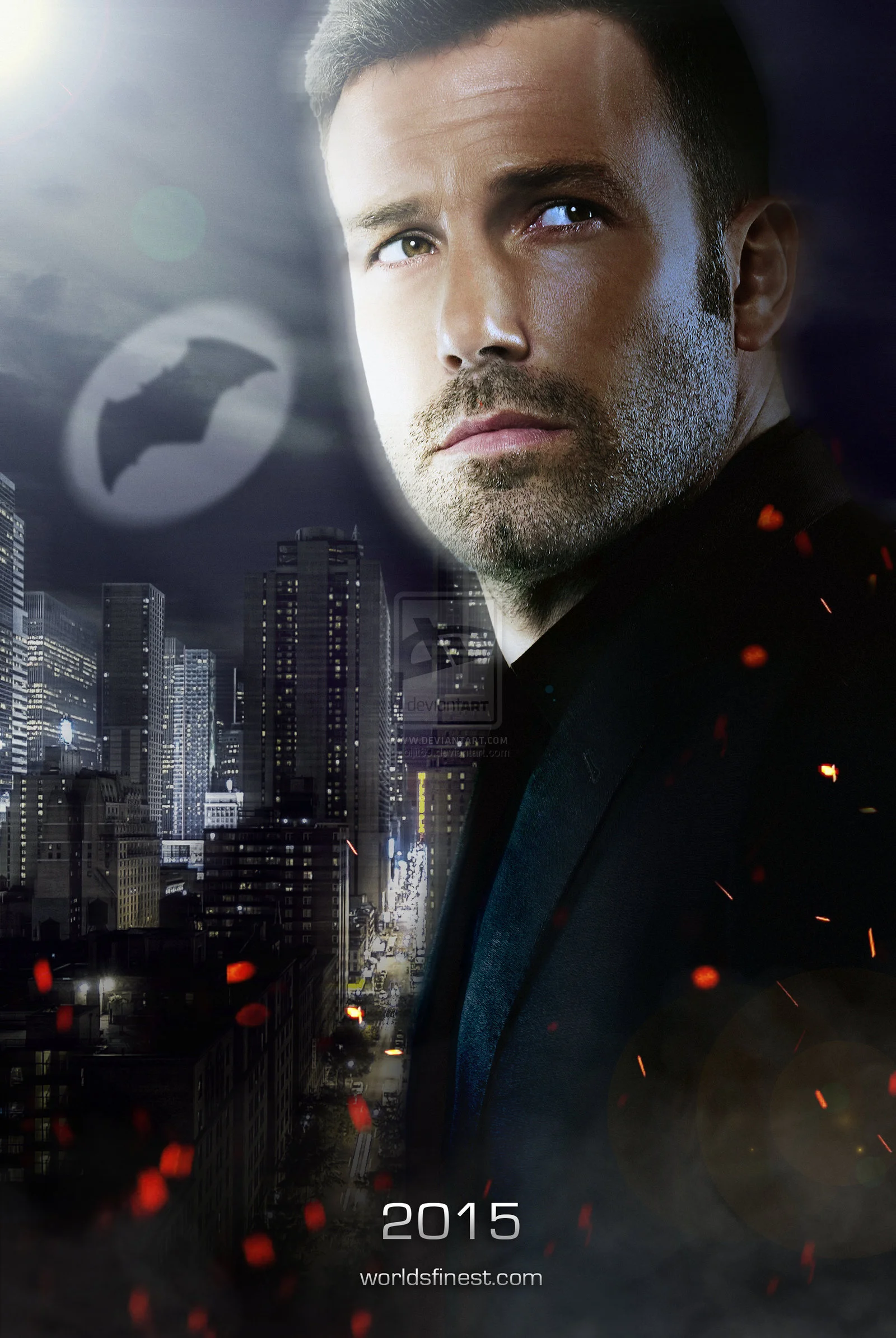 Ben Affleck Batman Art Is Already On The Web Geektyrant